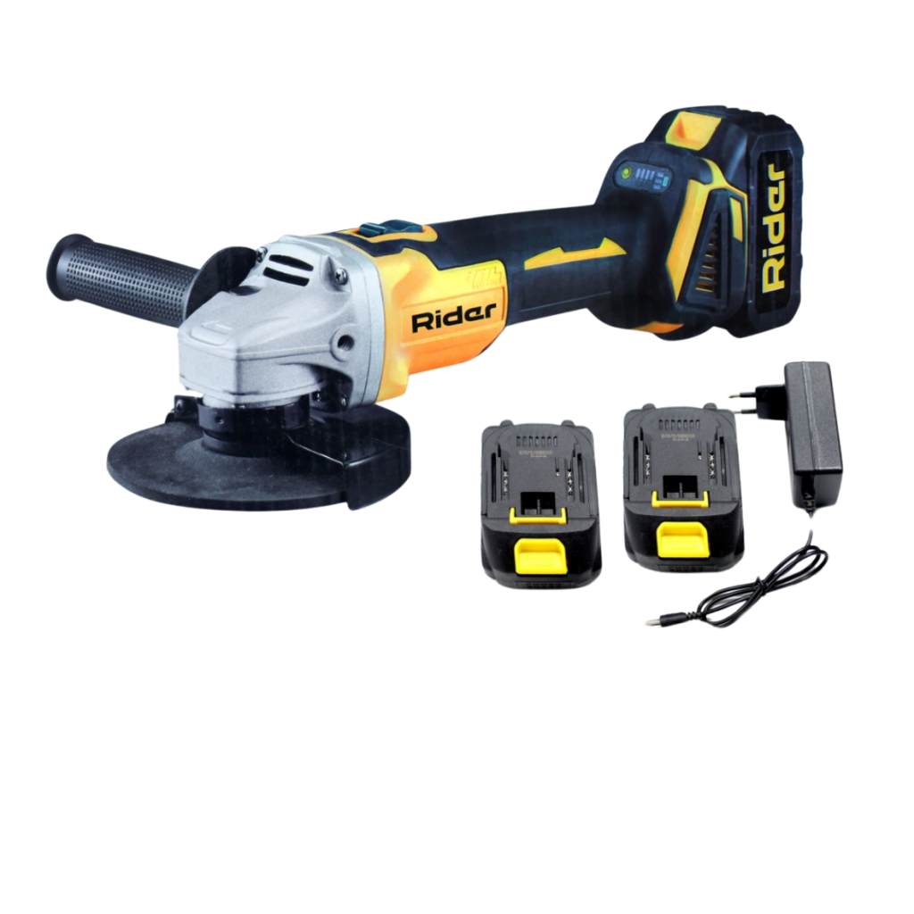 CORDLESS ANGLE GRINDER RIDER 21V(LI-ION) 8600r/min LA-MO2BL - ikade.lk